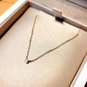 Catbird Tiny Corsage Diamond Necklace